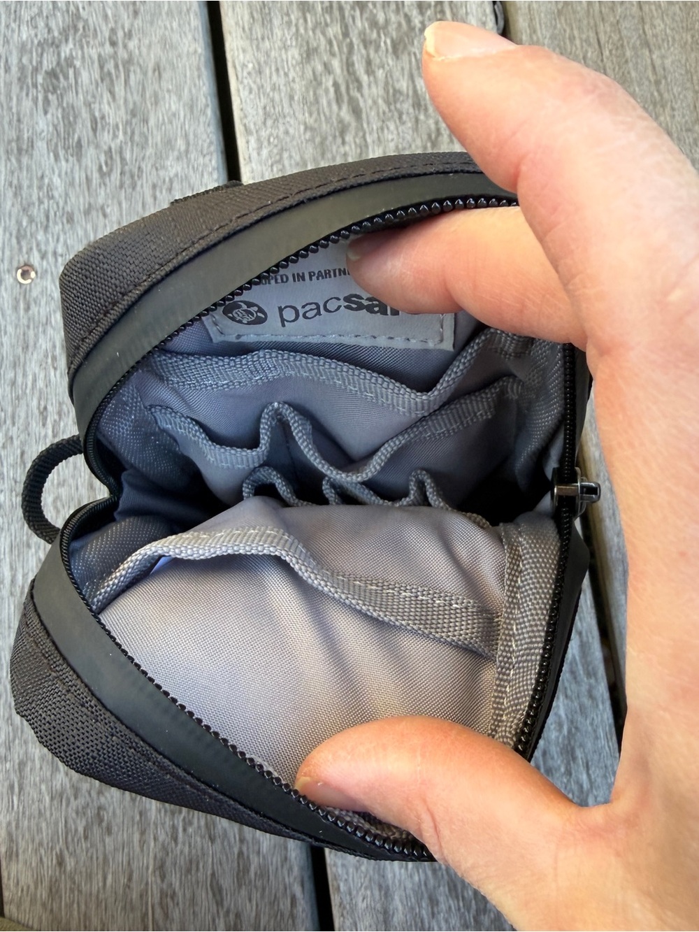 Weatherman Black Compact Tool Pouch - Picture 5 of 8